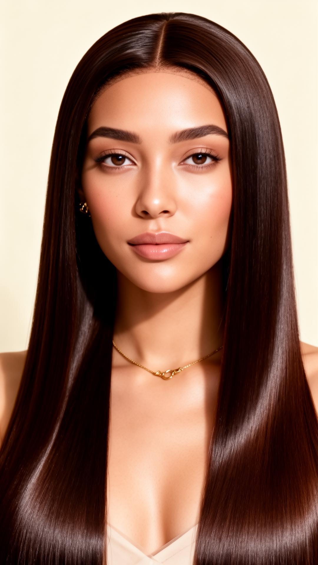 Modelo a usar peruca HD EuroLace Hair